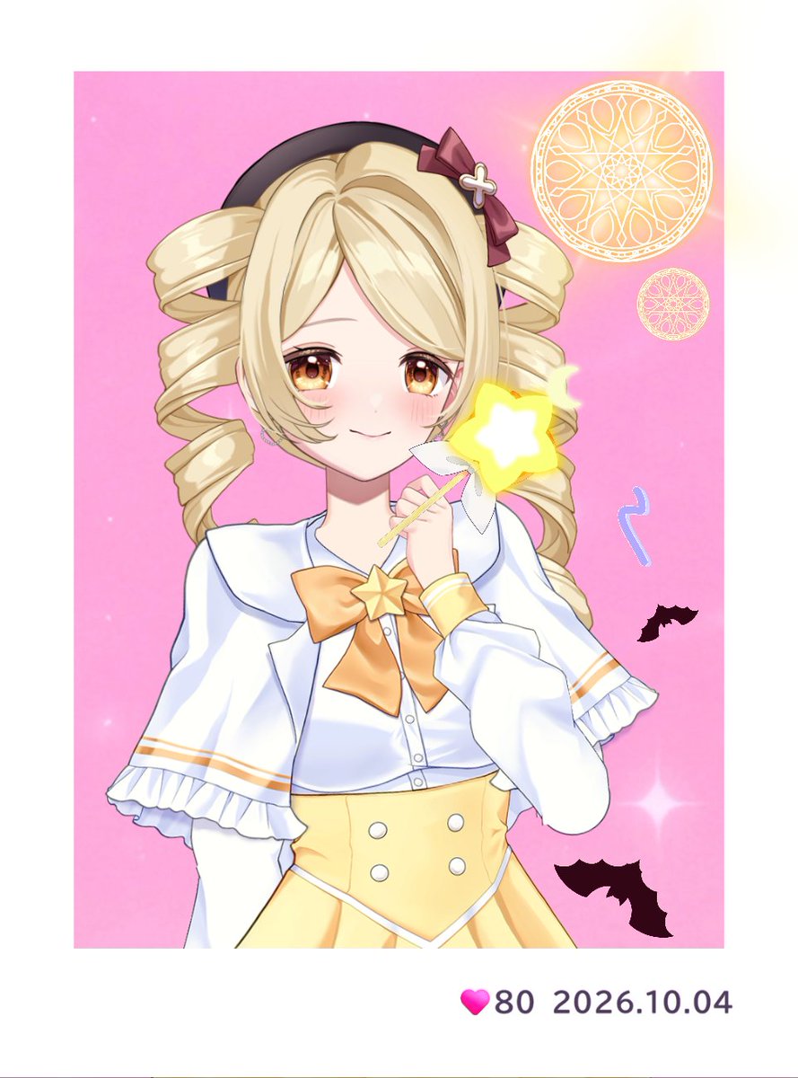 asa_AiMY's tweet photo. 魔法少女あきちゃん🧙
魔法のステッキ消されてたので自作してみました🪄
………おでんみたい🍢

#うちのアイミー 
#アイミー推しと繋がりたい https://t.co/D37gz0mFXc