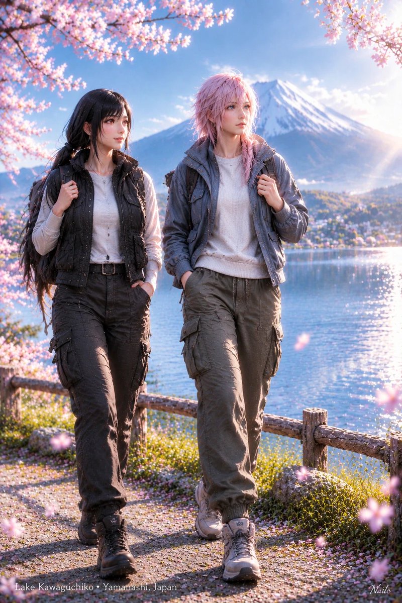 Nailo_90's tweet photo. #TifaLockhart #LightningFarron #FinalFantasy #FF7 #FF13  #GamingArt #Japan 
Please refrain from making any political or racist comments; regardless of political views, we are all human beings first, and that is all that matters 🙂🙏♥️ https://t.co/ViiZrlqDrY