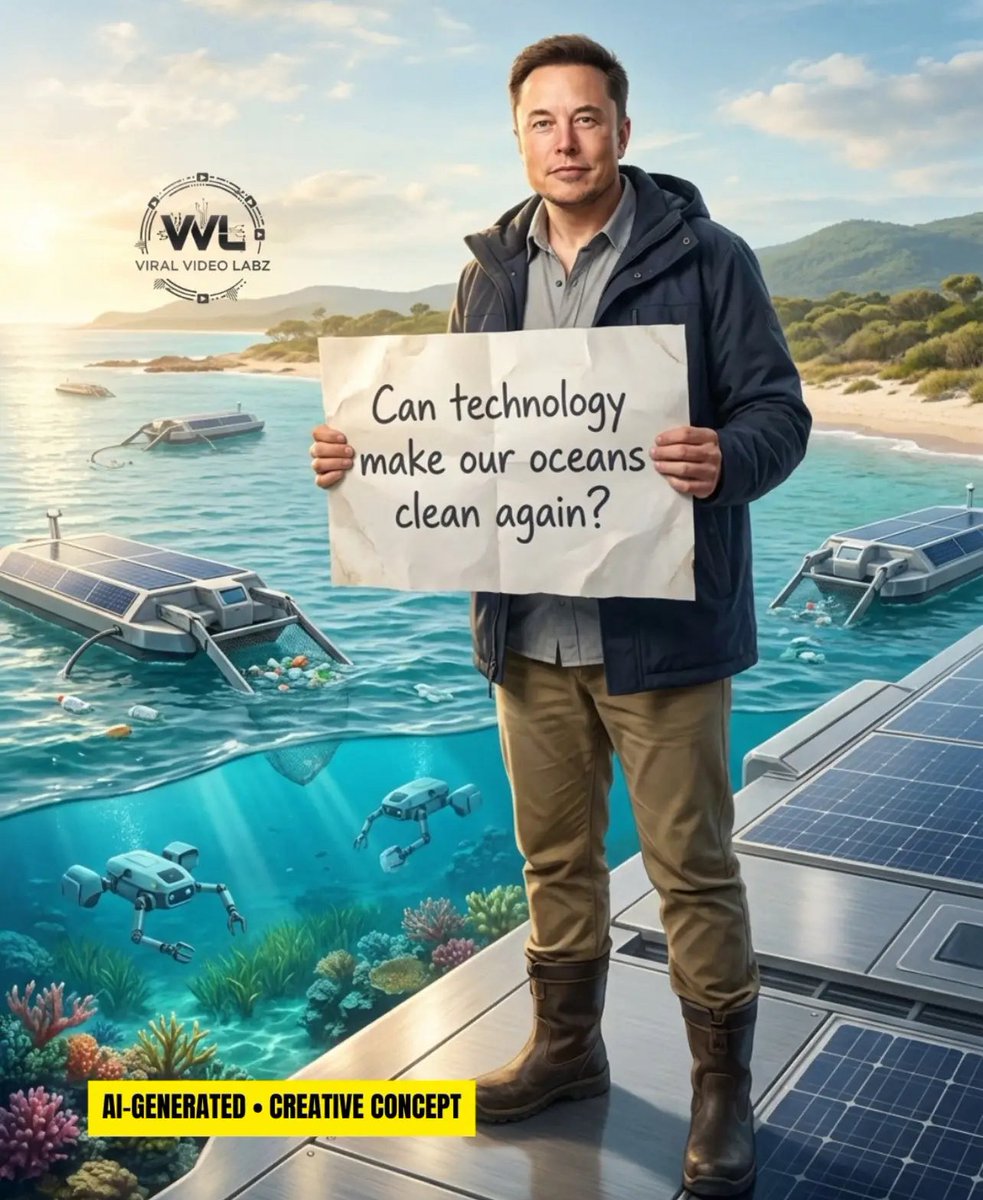 Xpioneer___'s tweet photo. Can technology make our oceans clean again?
From underwater cleanup robots to solar-powered ocean systems, technology could play a major role in protecting marine life and restoring our oceans. https://t.co/GbMnst1iNe