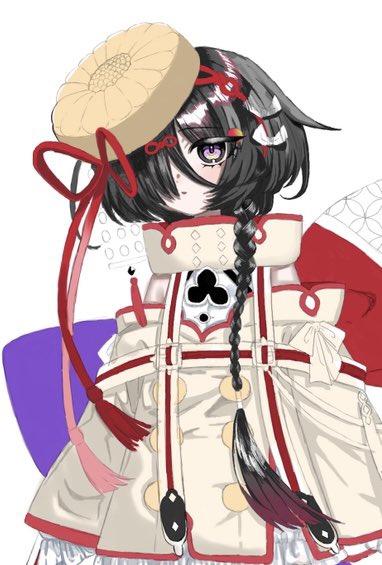 yuusyouzyo's tweet photo. 集団創作の子です、和菓子の最中モチーフ
 #ティータイム・デイドリーム 
 #創作  #絵柄が好みって人にフォローされたいㅤ https://t.co/c1Nu0vFA1T