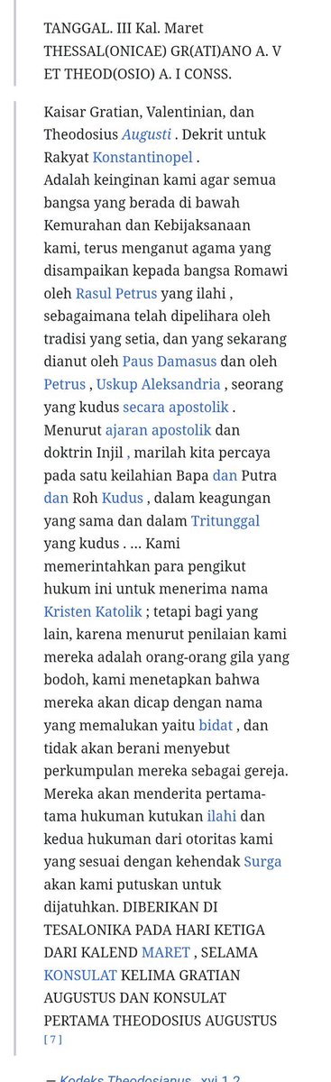 BluePrince7's tweet photo. @_Vic_Zhou_ @aesculapiusw @Forthegrass Penetapan Trinitas Tuhan Bapa Anak &amp; Roh Kudus. Ibu nya hilang.

https://t.co/rSEfLXv4Al https://t.co/eljdWPAdpw