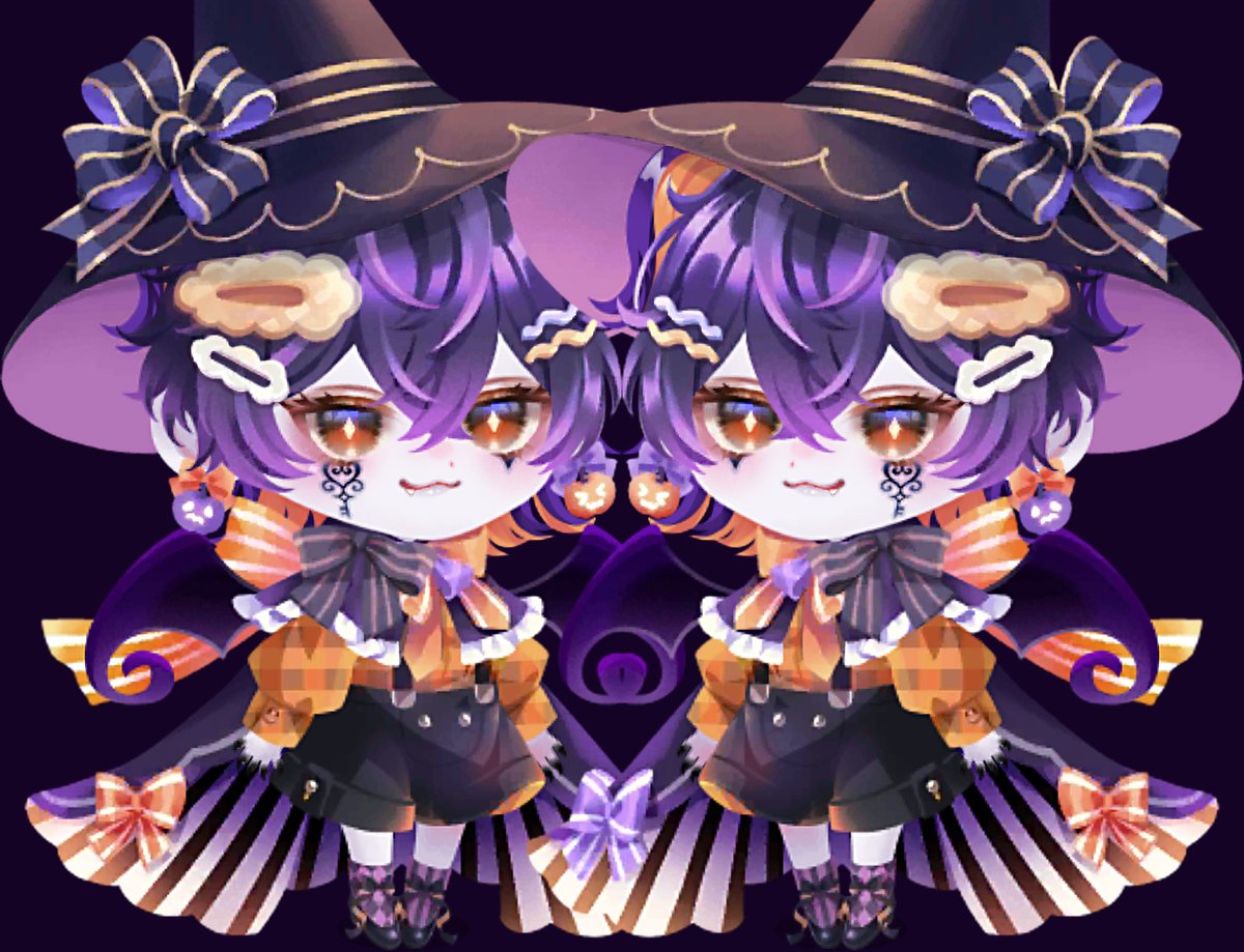u0dona's tweet photo. *★*――🎃――*★*
 　 　　　
   𝖍𝖆𝖑𝖑𝖔𝖜𝖊𝖊𝖊𝖊𝖊𝖓 
 　 
*★*――🎃――*★* https://t.co/krIkC0XuLy
