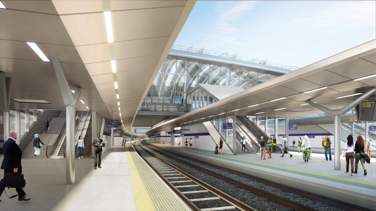 HS2ltd's tweet photo. Step-free access is coming to Old Oak Common station.

Future passengers using Elizabeth line services at HS2's Old Oak Common in west London will benefit from step-free access, following agreement between HS2 Ltd, Network Rail, Transport for London and the Department for Transport.

Watch our latest video: https://t.co/eqdZuDyEdl