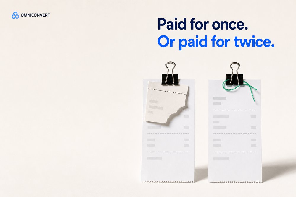 Omniconvert's tweet photo. A customer who buys once is paid for out of one margin. One who buys twice is paid for out of two, so repeat rate sets what you can afford to spend to get them. Nexus prices acquisition against cohort contribution, not this week's ROAS. https://t.co/IN6qMgQ4MA