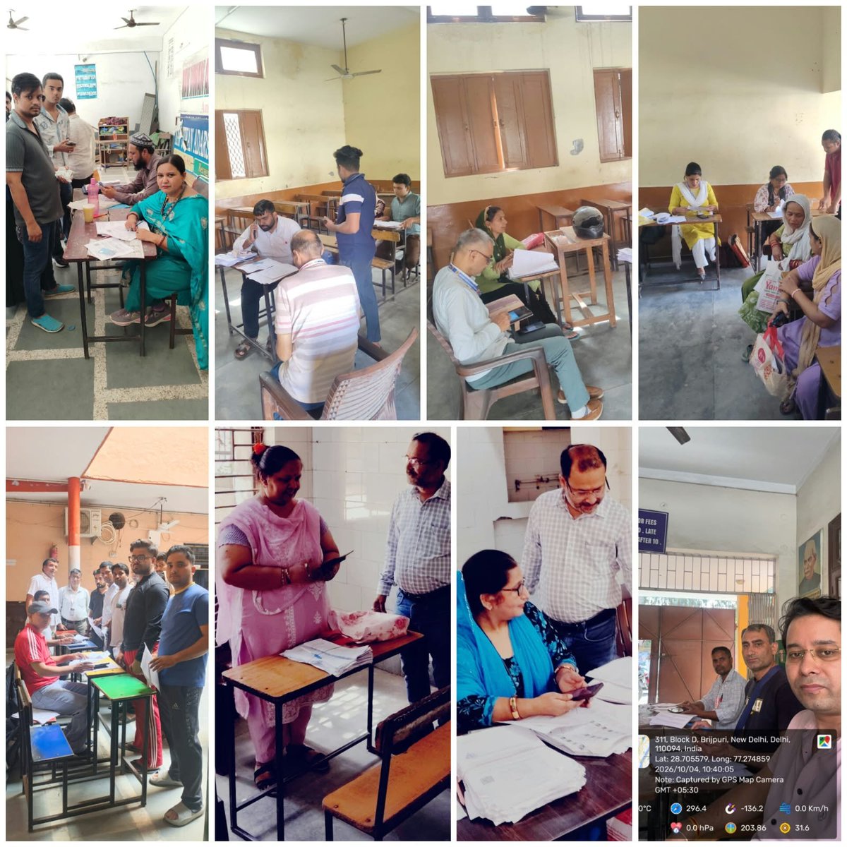 dm_northeast's tweet photo. #SpecialCamps organised in AC-69 Mustafabad, District North East Delhi at designated polling locations under #SIR2026 for enrollment of new young voters &amp; assistance to electors on 04.10.202.

#SIRDelhi 

@ECISVEEP 
@CeodelhiOffice https://t.co/5nCTLbJyrU