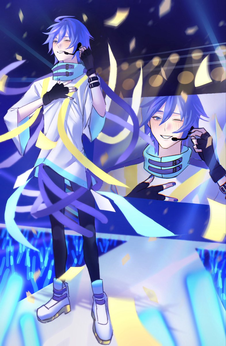 onlymykaito's tweet photo. #KAITO #VOCALOID https://t.co/02VFQiU28F