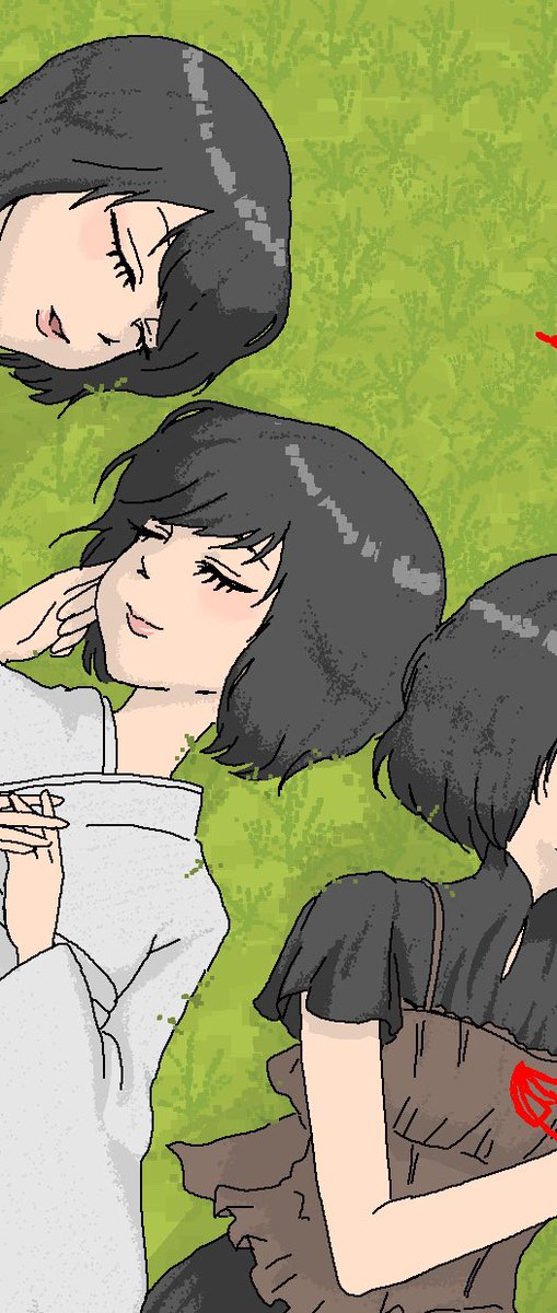 hamuhamukuimu's tweet photo. ずっと一緒にいられたら
#紅い蝶リメイク #零 #FatalFrame https://t.co/EINjYXn6p4