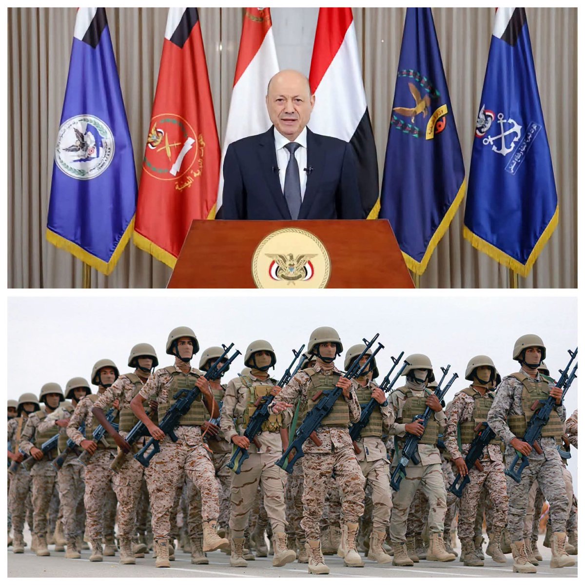 1k_k7713's tweet photo. بعد إعلان التعبئة العامة من قبل رئيس مجلس القيادة الرئاسي الدكتور رشاد العليمي،

 وموافقة مجلس النواب على تلك الخطوات،  

سيتم بعد ساعات قليلة إعلان النفير العام، وحالة الطوارئ، وتحريك جميع الجبهـ ،ات والمحاور القتاليـ ،ة العسكريـ ،ة والشعبية.  

ارتقبوا البيان بعد قليل، فلم يعد أمام القيادة خيار سوى الحسم العسكري.