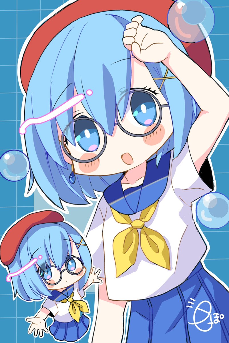 sippo_ppp's tweet photo. ゆーゆーさんところの瑠璃ちゃん描きました！！
メガネ、とくに丸メガネの女の子が大好きなんですが、まさしくそんなかわいい美人さんで、描きながら各所にとても好みのデザインでした✨️メガネ女子、最強です
#雨雨美術倶楽部 https://t.co/fZY8j4DFDz