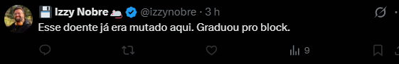 cineraria_k's tweet photo. Izzy me bloqueiou pq eu expliquei pra ele q é importante vc saber a motivação de crimes kkkkkkkk
Na cabeça dele eu to defendendo uma psicopata que matou a filha se eu falar pra ele a motivação dela. Coisa que eu nem fiz, eu expliquei pq estavam explicando. https://t.co/oU2sn0Y01Q