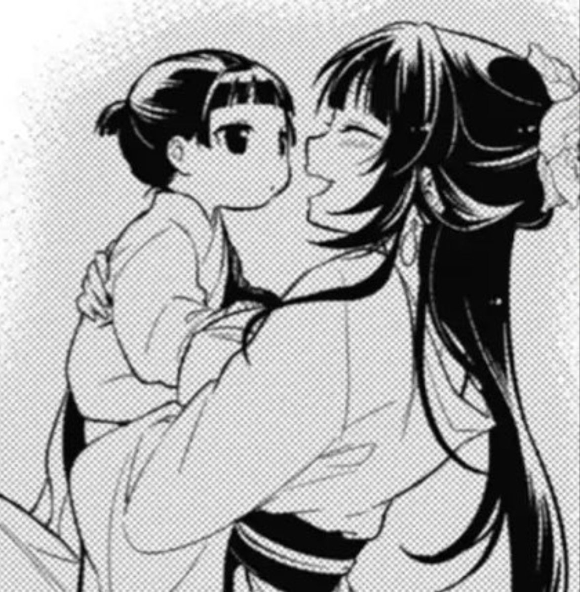 Xanimevisuals's tweet photo. Even as a baby maomao was nonchalant https://t.co/VweKyB0rE5