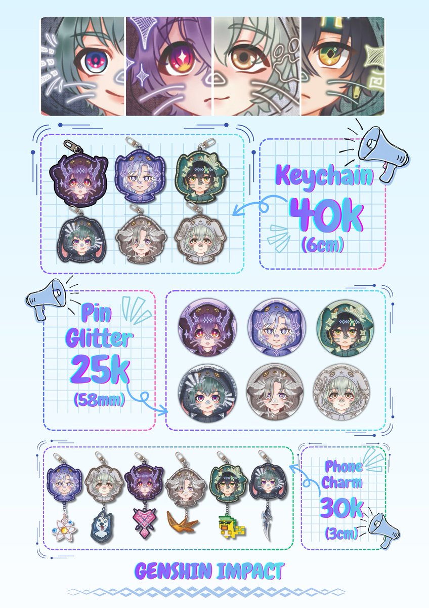 wawansekolah's tweet photo. Hi everyone! Don't forget, the pre-order is only open UNTIL 8 OCT! (⁠｡⁠•̀⁠ᴗ⁠-⁠)⁠✧🩵🪼💙
(2/3)
Catalog Genshin Impact!!! 🩵🪼💙

PO link 🔗
https://t.co/8YAIm2dV6R

#cf23catalogue #cf23catalog #comifuro23 #CF23 
#Genshin #Gi #Genshinimpact

⬇️⬇️⬇️ For more information https://t.co/iVv0hBHcc6