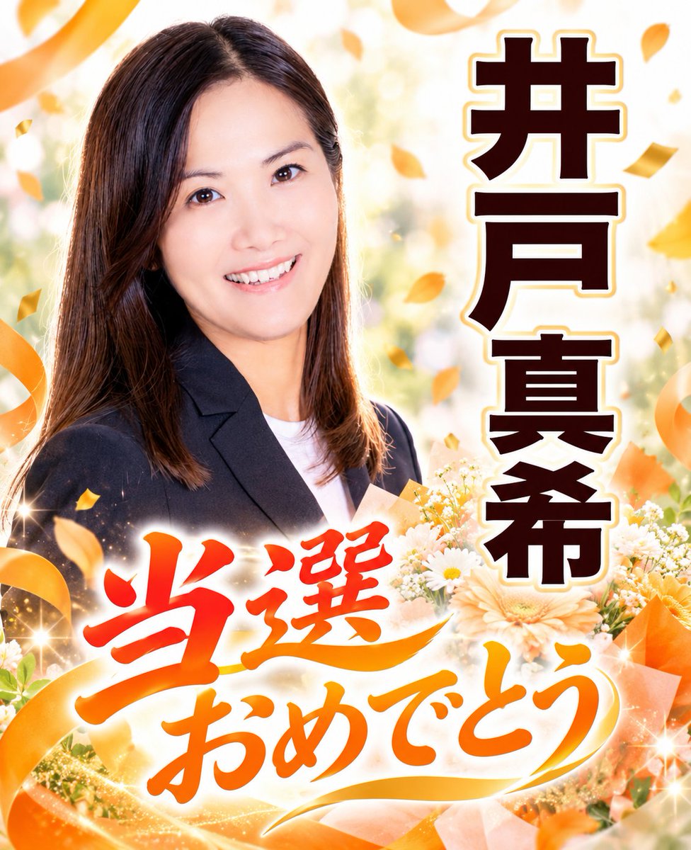 Waterpurple3's tweet photo. 美濃加茂市議会議員選挙結果のお知らせです！！
井戸真希
㊗️当選いたしました🎉✨
あの妨害に耐えながらよく駆け抜けました！！
今後議会でも経験をいかしそのチカラを発揮していくことでしょう✨
今後も注目していきましょう😆✨
美濃加茂市議会議員
井戸真希
誕生です！！ https://t.co/xZmyQJzAsm