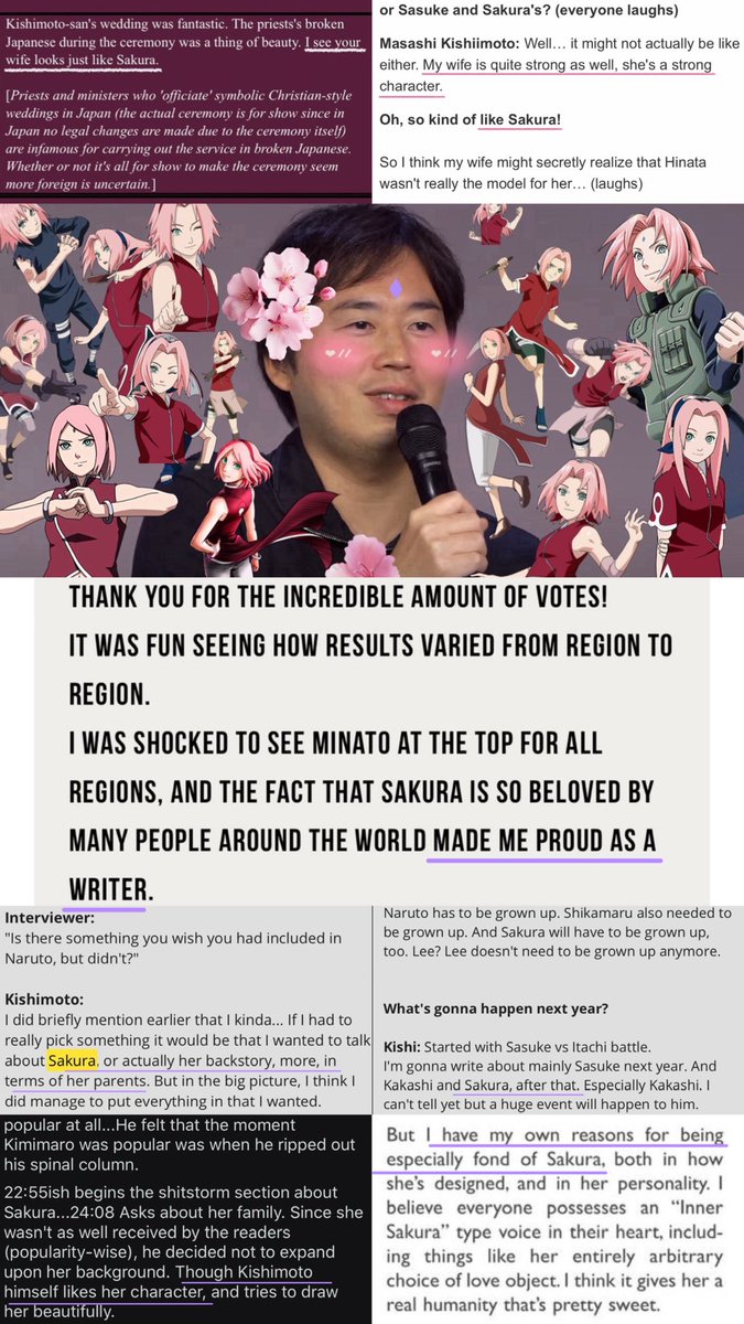 yurisasusaku's tweet photo. “They’re only making this movie to appease Sakura fans!!” And this is the Sakura fan https://t.co/n8XOz307QG