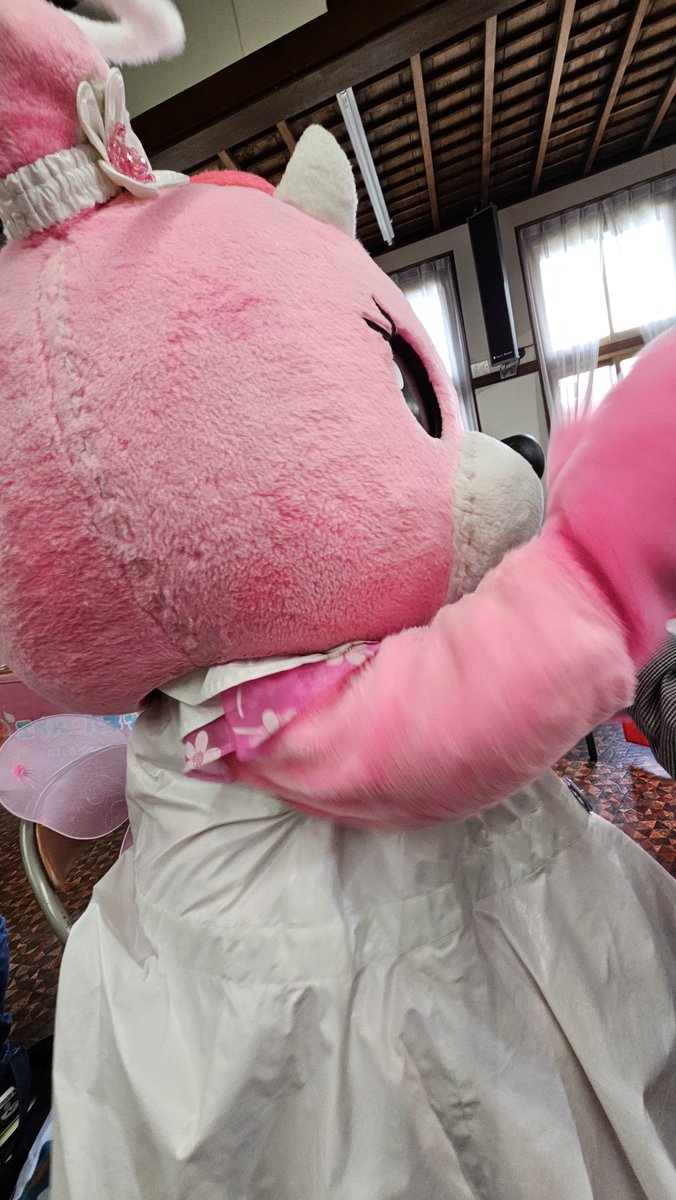 causeitsyou0113's tweet photo. 今日はチームコアックマで一緒にゲームしたり、隣にこあちゃん座ったり、チェキ選んでもらったり久しぶりにこあちゃんと触れあえた1日でした🩷
#ご当地キャラ演芸会2026 https://t.co/viocTR5jbY