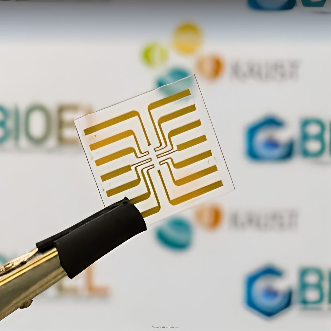 KAUST_News's tweet photo. Electronic sensor detects early Parkinson’s markers in blood.
 
Sensor technology developed by KAUST and Oxford detects Parkinson’s-related molecular signals in blood, achieving 90% accuracy in an initial clinical study.
 
The technology simultaneously detects three forms of alpha-synuclein. In a blinded evaluation involving 59 participants, the platform achieved 90.9% accuracy in distinguishing disease-associated profiles from healthy controls.
 
Read more: https://t.co/wtwi9V2zJN