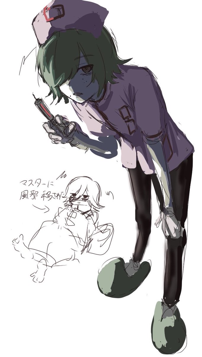 subroO_'s tweet photo. もっと絵を描きたいけど風邪が辛い https://t.co/Y7vNVdCdjS