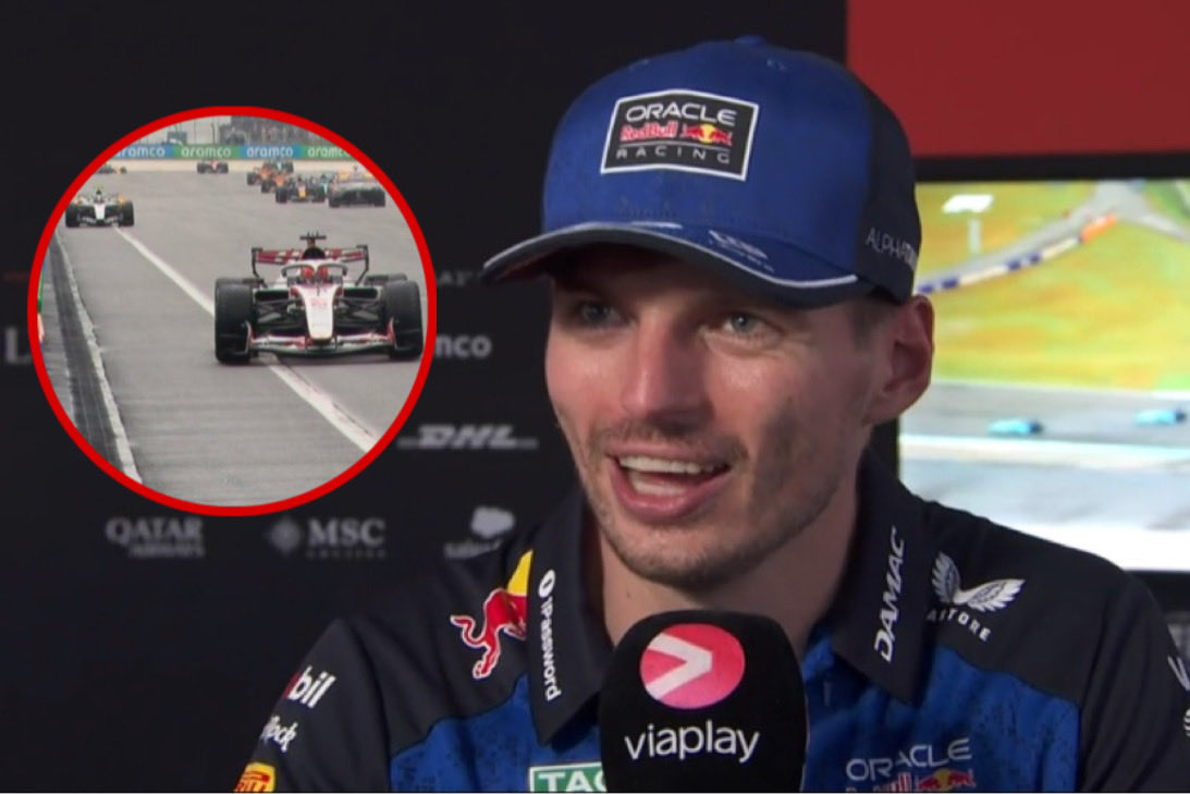 TinoCLeclerc's tweet photo. 🚨| VERSTAPPEN 🎙️:

“Cuando llegué a la recta vi como 8 o 9 autos con el mismo problema, a todos nos pasó. Iban a 30 km/h. Es lo que pasa con motores así.. con un MOTOR V8 NO tenes estos problemas” https://t.co/606ip3G3iw