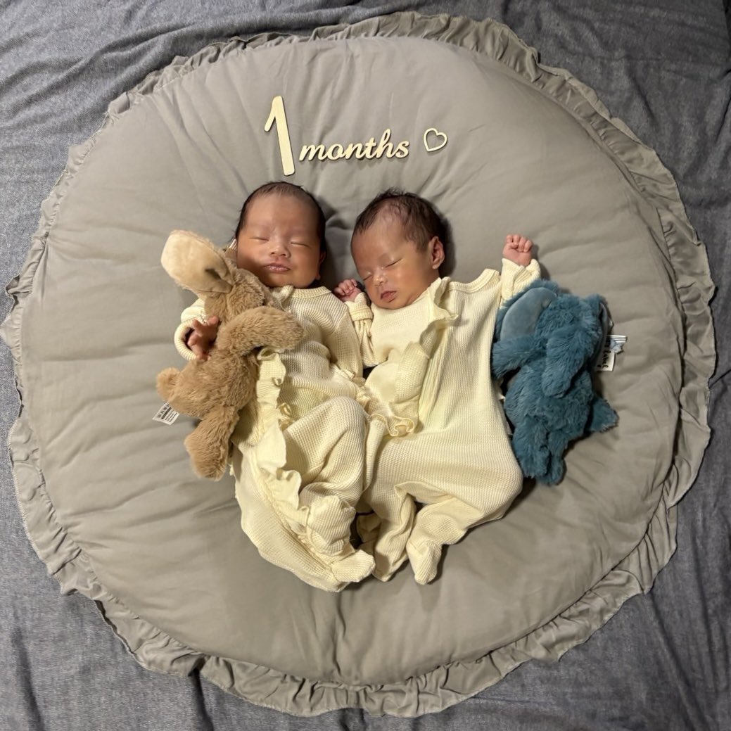 menchankitakyu's tweet photo. 2026.10.4
2months👶👶🩵💛

大きくなったね🍜 https://t.co/6fa8Ug3JlF