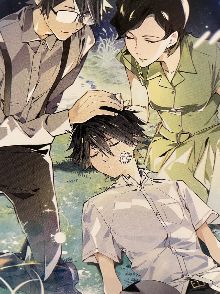 IYUnociw's tweet photo. 因みにこちらの扉絵は③巻アニメイト特典のリーフレットの裏表紙として収録されています。

オンライン通販にまだ付いてますのでご入用であれば！💚 https://t.co/8tHKy6ID2m https://t.co/BzjY9LTJY2