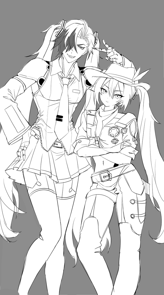 Pathof_Beauty's tweet photo. 부트힐 옷 입은 미쿠
VS
미쿠 옷 입은 부트힐 https://t.co/OLsli3QeZP