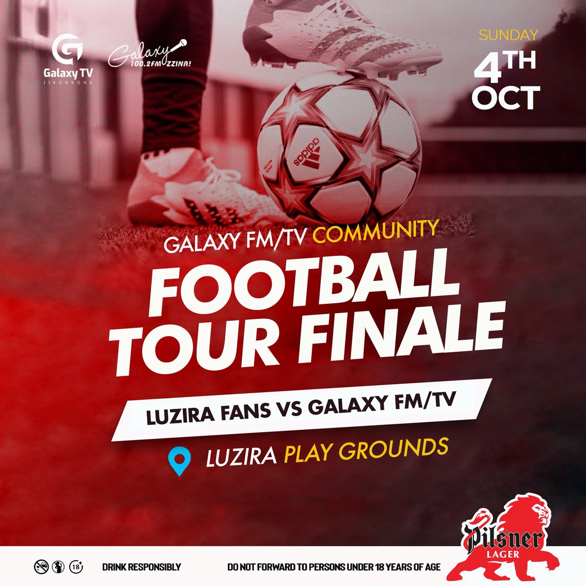 GalaxyFMUg's tweet photo. Catch us at Luzira Play Ground now! https://t.co/lNvimr1Rx8