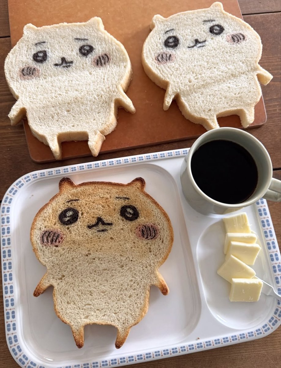 dolllilac's tweet photo. chiikawa bread https://t.co/ggto2aPxgT