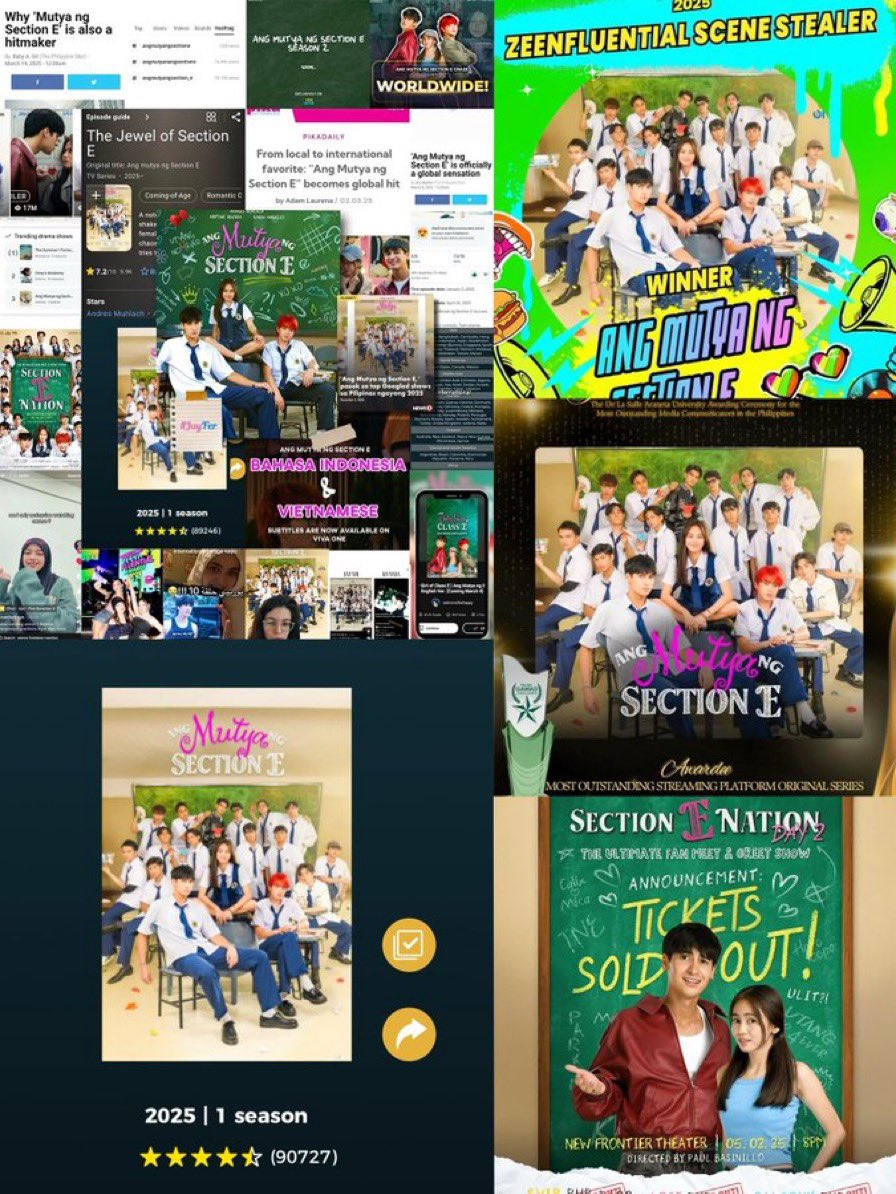solsarchive's tweet photo. speak your unsolicited opinions, go, but calling amnse as flop when its achievements are literally THE blueprint is peak comedy.

amnse is the game changer of viva one with million of views, 100k ratings, nft, araneta, global recognition, winning  awards etc. flop in what sense? https://t.co/aI3VM10OLn