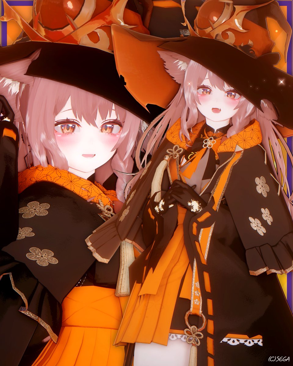 Shirosame_ngs's tweet photo. 和風ハロウィンコーデ🎃🎩
#PSO2NGS_SS https://t.co/jkThFJAQIP