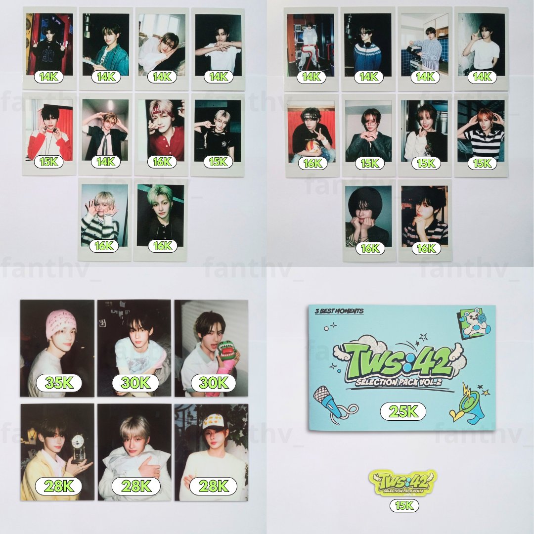 fanthv_'s tweet photo. ‼️#ssell open sharing‼️

[help rt]

TWS:42 selection pack vol 2 (photocard, postcard, sticker, pob weverse, board, outbox, brochure)

❎ exc adm oren
☑️ bisa keep event
💬 please mt after dm
📍 Surabaya

t. want to sell wts official shinyu dohoon youngjae hanjin jihoon kyungmin https://t.co/fso3hyGKi9