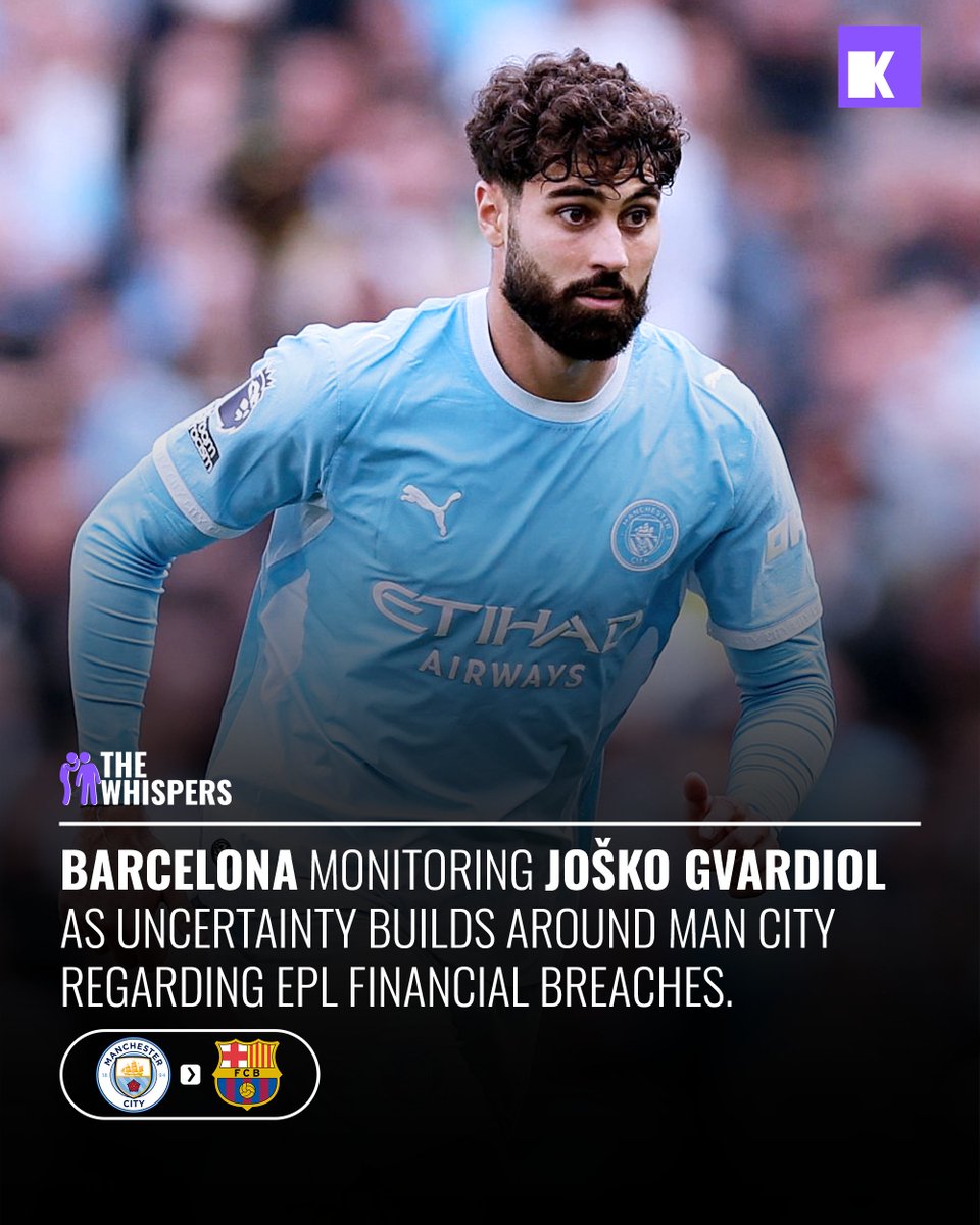 the_kitbug's tweet photo. Barcelona explored move for Man City defender Josko Gvardiol 🔴🔵
.
.
.
#mancityfc #barcelona #Joskogvardiol https://t.co/fjm5cvpRwc