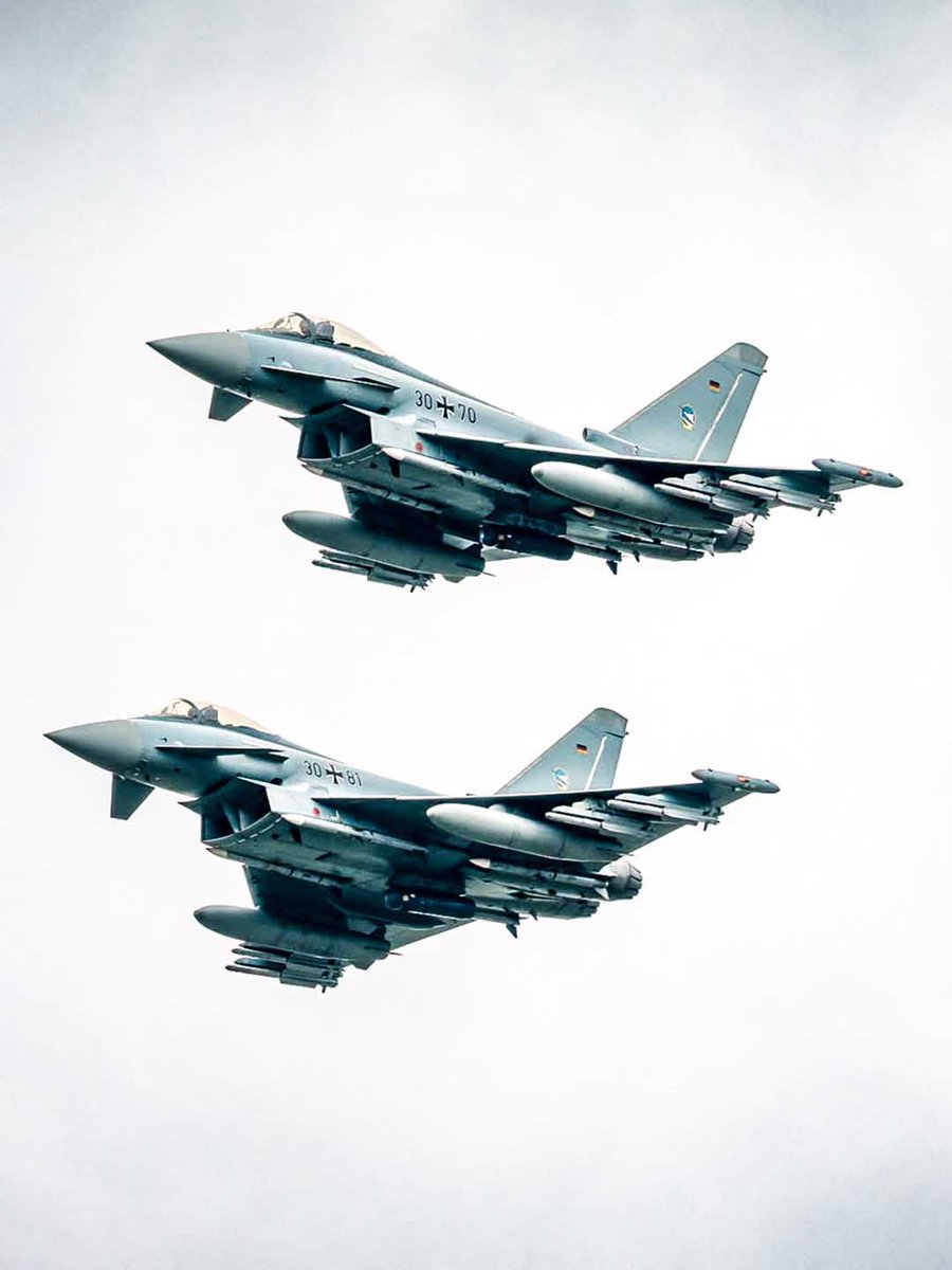 NATO's tweet photo. Allied jets, one mission: defend NATO airspace

🇹🇷 Turkish F-16s and 🇩🇪 German Eurofighters have arrived in Latvia 🇱🇻, reinforcing NATO’s air defence and helping protect Allied airspace.

A clear show of readiness, presence and collective strength https://t.co/8yUkQ4gYM5