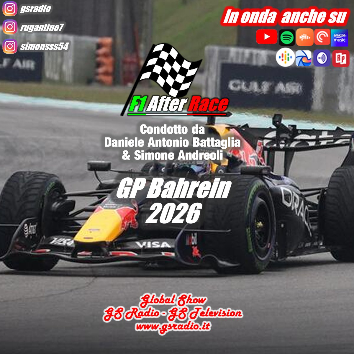Rugantino7's tweet photo. https://t.co/woMblZBu4Q
#gsradio #formula1 #f1 #sport #rugantino7 #danieleantoniobattaglia #motorsport #racing #race #podcast #radio #f1podcast #maxverstappen #lewishamilton #charlesleclerc #fernandoalonso #landonorris #kimiantonelli #ferrari #malesia #bahrein #sepang https://t.co/nMmQeqHjIs