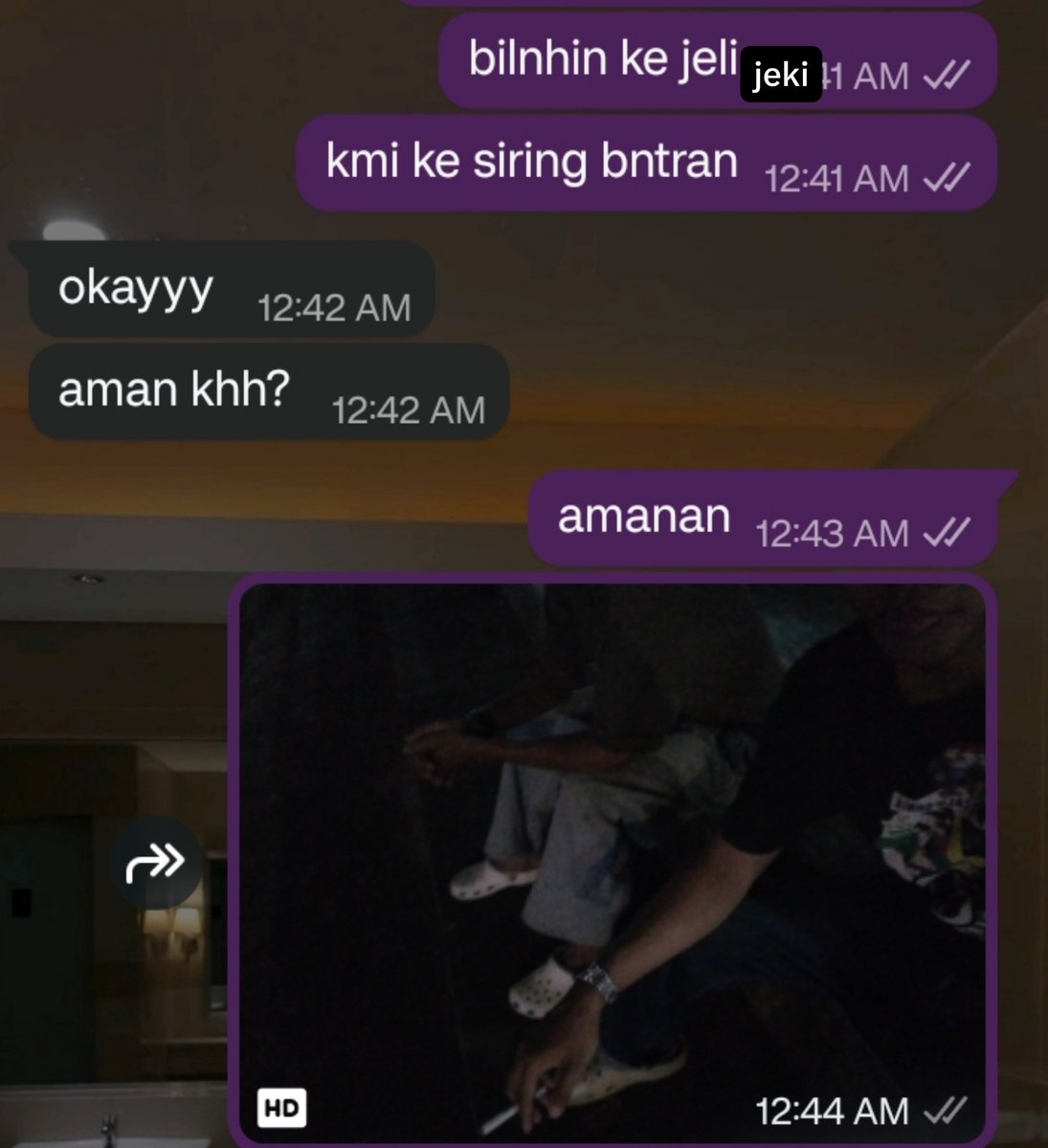 xelzen's tweet photo. kelakuan tengah malam,,,,, https://t.co/5k2bitpNQ6