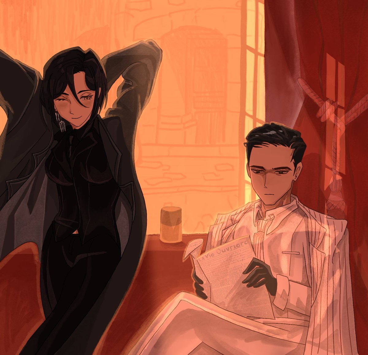 calamuscoalit's tweet photo. it would be really funny if Meursault was the only sinner with a life and love waiting for him when his contractual employment terminates https://t.co/ORmoQP7u7i