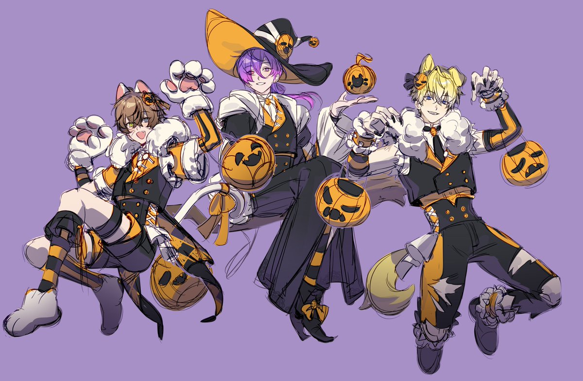 Pupothos's tweet photo. old art/noctyx

every year, i try to do smth for halloween with noctyx and every year i never finish it orz

it doesnt hurt to keep trying despite it https://t.co/NNNy8oY4I0