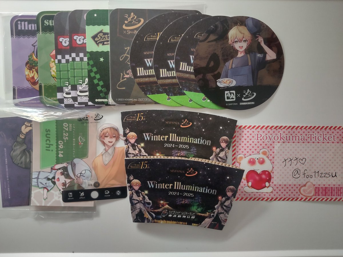 foo11zzsu's tweet photo. 譲）画像のもの
求）買取又は交換

買取の場合 PayPay又は銀行振込（👀対応可）

･お取引を長々しない方優先
 #シクフォニグッズ買取
 #シクフォ二グッズ買取
 #シクフォニグッズ譲渡
 #シクフォ二グッズ譲渡
 #シクフォニグッズ交換
 #シクフォ二グッズ交換 https://t.co/evD2A8yjWf
