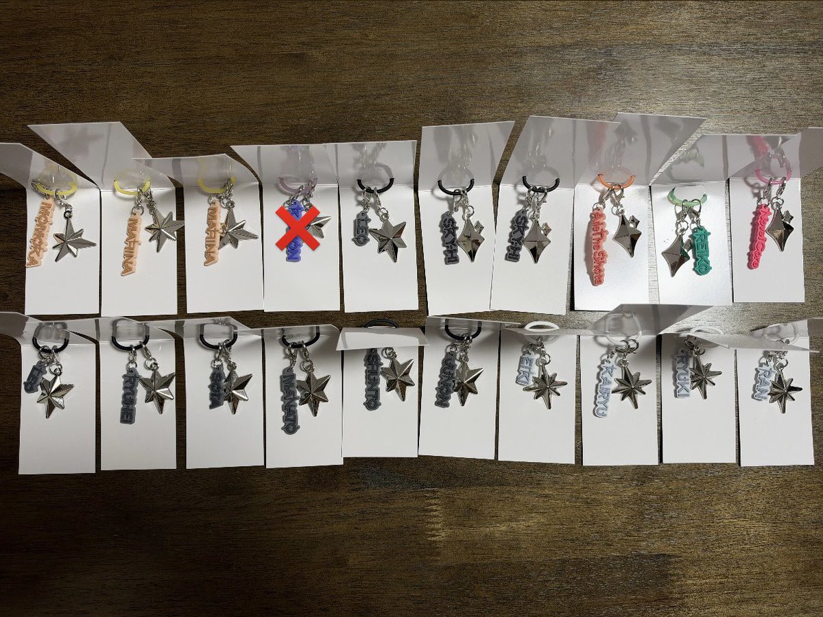 _trhk_n's tweet photo. BMSG FES'26 
ランダムマーカーチャーム 交換

【譲】画像参照

【求】NAOYA、買取相談ください

BMSG FES手渡し優先（3日間いつでも🉑）もしくは郵送相談🉑

 #BMSG交換  #BEFIRST交換  #MAZZEL交換  #STARGLOW交換  #HANA交換 https://t.co/E36yH2hbMN