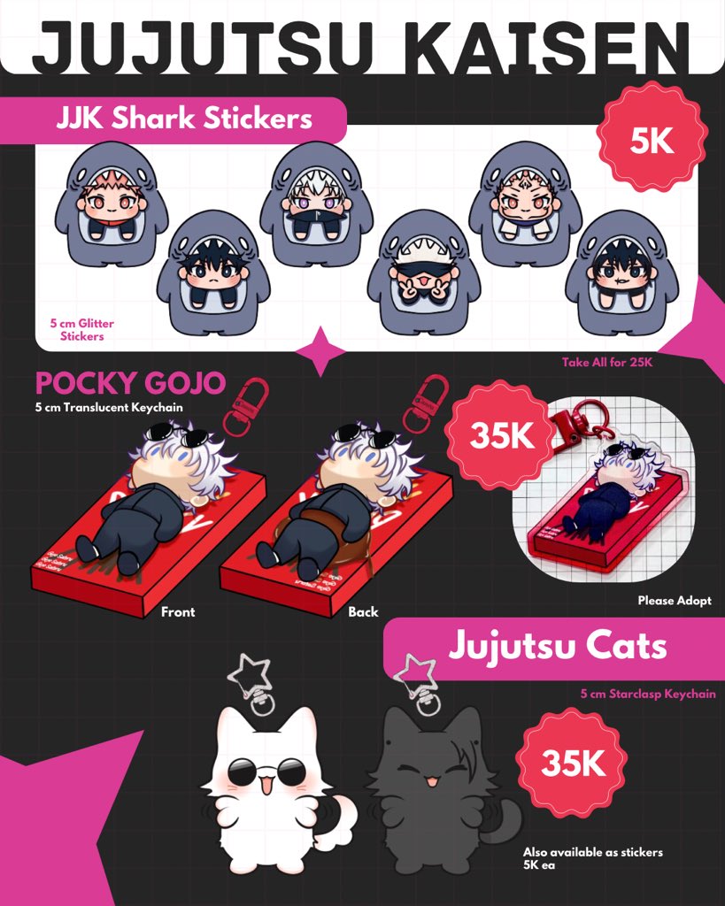kaicrisps's tweet photo. [❤️&amp;🔁 appreciated]

Haii~ Kai’s Catalog for #CF23 is here! 🍎🖌️

🗓️ O4 Oct - 14 Oct 2026
📍 ICE BSD H-54
📦 Pick Up Both Days &amp; Mail available
🍔 Genshin, JJK, Haikyuu!, Heartopia, Frieren, PDVV, KNY, etc.

🔗 https://t.co/grtPwzTjM7

#cf23catalogue #comifuro23catalogue https://t.co/IKIyzdRZC5
