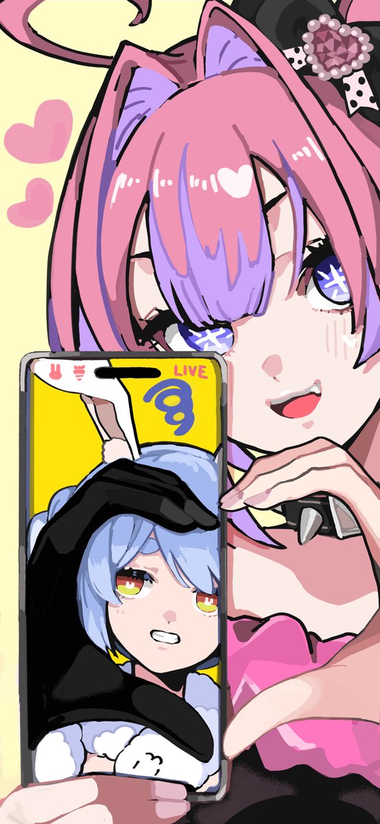 Panyatteria's tweet photo. Vチェキ📸
#ぺこらーと #ヴィヴィメイク https://t.co/VHK6fQZ76b