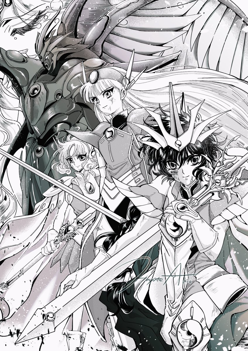 fire_breath1's tweet photo. ❤️💙💚
#MagicKnightRayearth #魔法騎士レイアース https://t.co/ZGCJgqdxJy