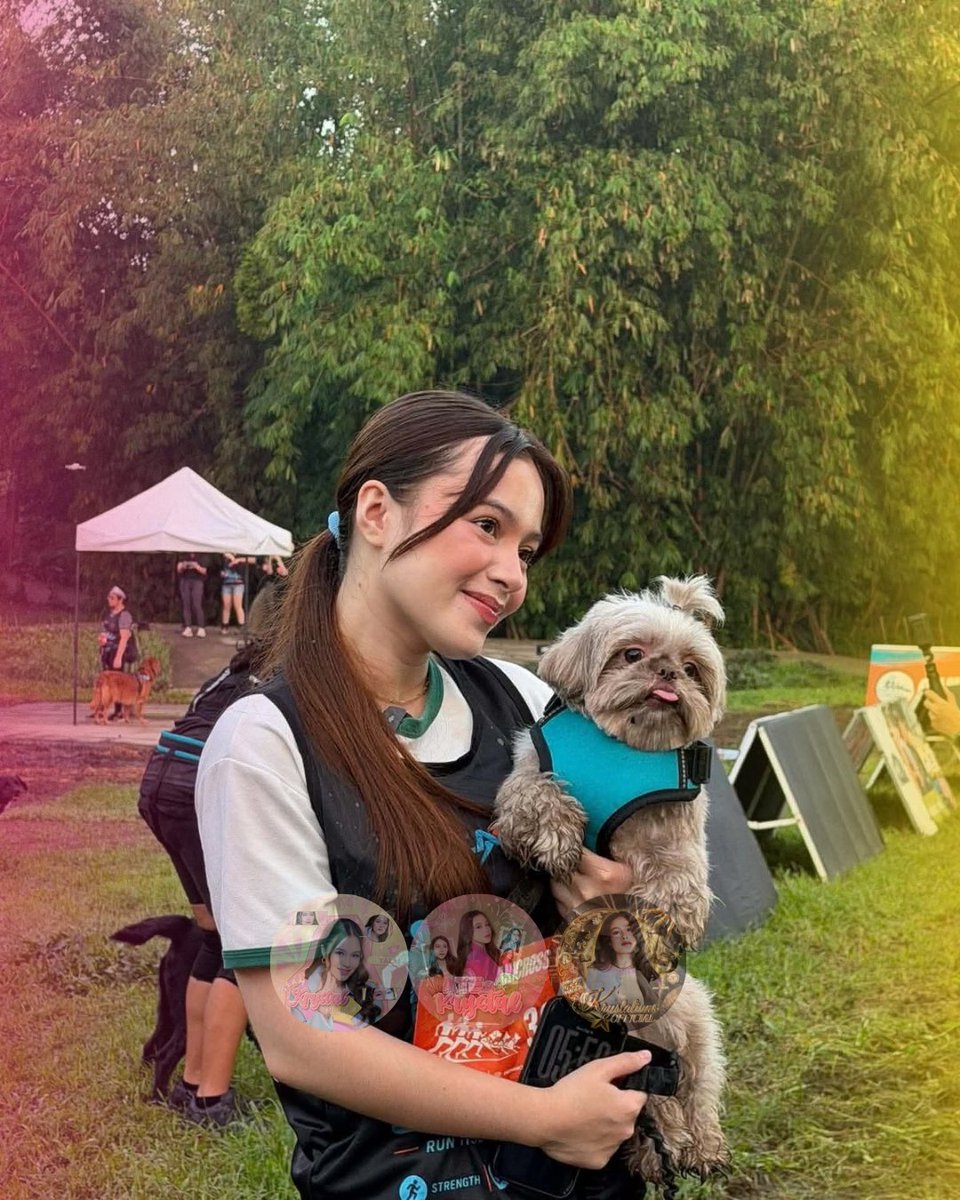 _teamkrystalofc's tweet photo. Krystal and Tari had a fun time at the Purina Fun Run, enjoying the event and making sweet memories along the way! 

KRYSTARI PURINA FUNRUN 
#KRYSTARI #KrystalMejes https://t.co/zJcZrJZaR0