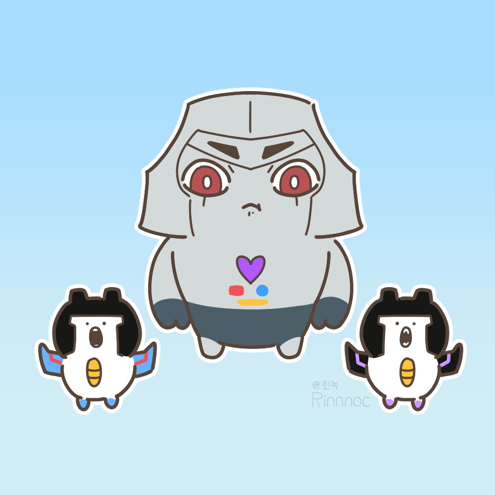 Rinnnoc's tweet photo. #Transformers #maccadams

"원래 시커즈 세 마리를 데리고 있었는데 한 마리가 살해 당했어"

"근데 이대로도 나쁘지 않은거 같아서 범인 안 찾으려고" <- (사실 자기가 썰음) https://t.co/BYMkem9BkN