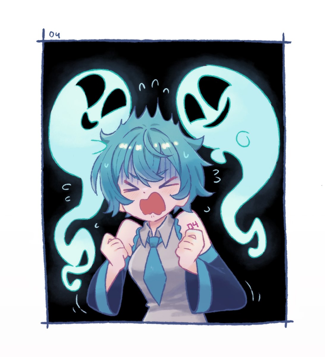 Doodlelot's tweet photo. 04 #Mikutober2026 https://t.co/GukJRlYCk6