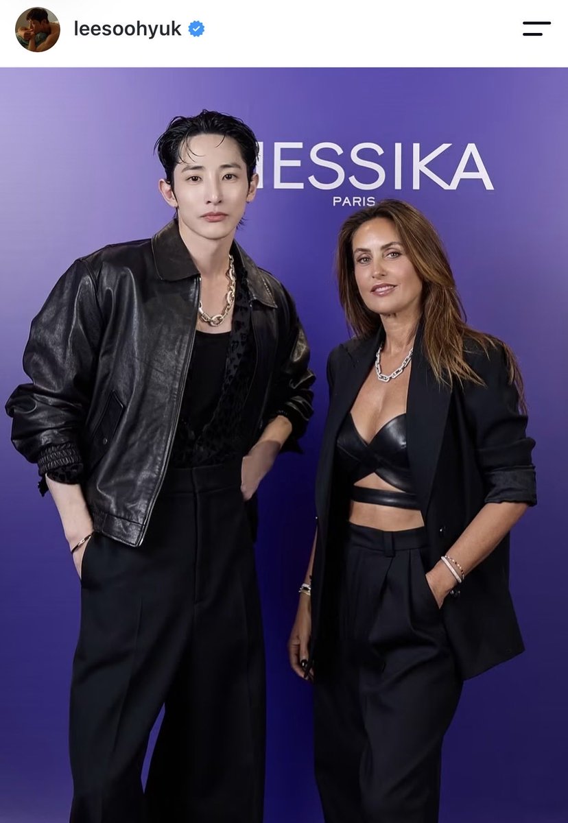 kumysihoo's tweet photo. スヒョク 投稿②
Messika💎valeriemessika💜ad
#soohyukinparis @LXXSXXHKKK 
Terres de Contrastes High Jewelry Collection Presentation 
#이수혁 #leesoohyuk #イスヒョク  
#イ・スヒョク #李洙赫  #fashionSOOHYUK 🐆 https://t.co/GSbLBkb2AI
