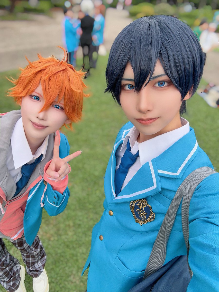 m72mt's tweet photo. コスプレ/cos

離脱してます！
鶴舞2日目は北斗とスバルの北斗やってました💙🧡
制服とユニット衣装の2着できて幸せだったー♡めちゃくちゃ楽しかった‼️‼️
交流、撮影してくださった皆様ありがとうございました！

#アコスタ鶴舞 https://t.co/6nHrN3vNko