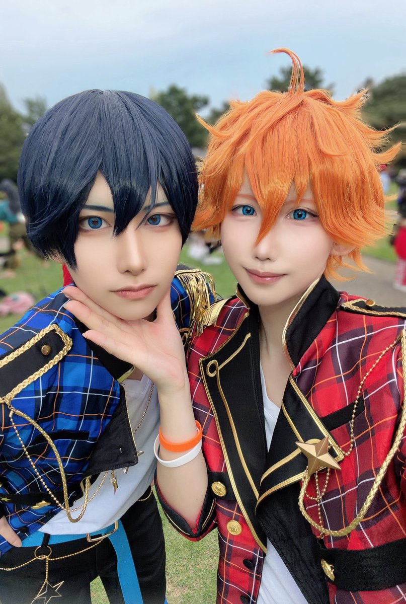 m72mt's tweet photo. コスプレ/cos

離脱してます！
鶴舞2日目は北斗とスバルの北斗やってました💙🧡
制服とユニット衣装の2着できて幸せだったー♡めちゃくちゃ楽しかった‼️‼️
交流、撮影してくださった皆様ありがとうございました！

#アコスタ鶴舞 https://t.co/6nHrN3vNko