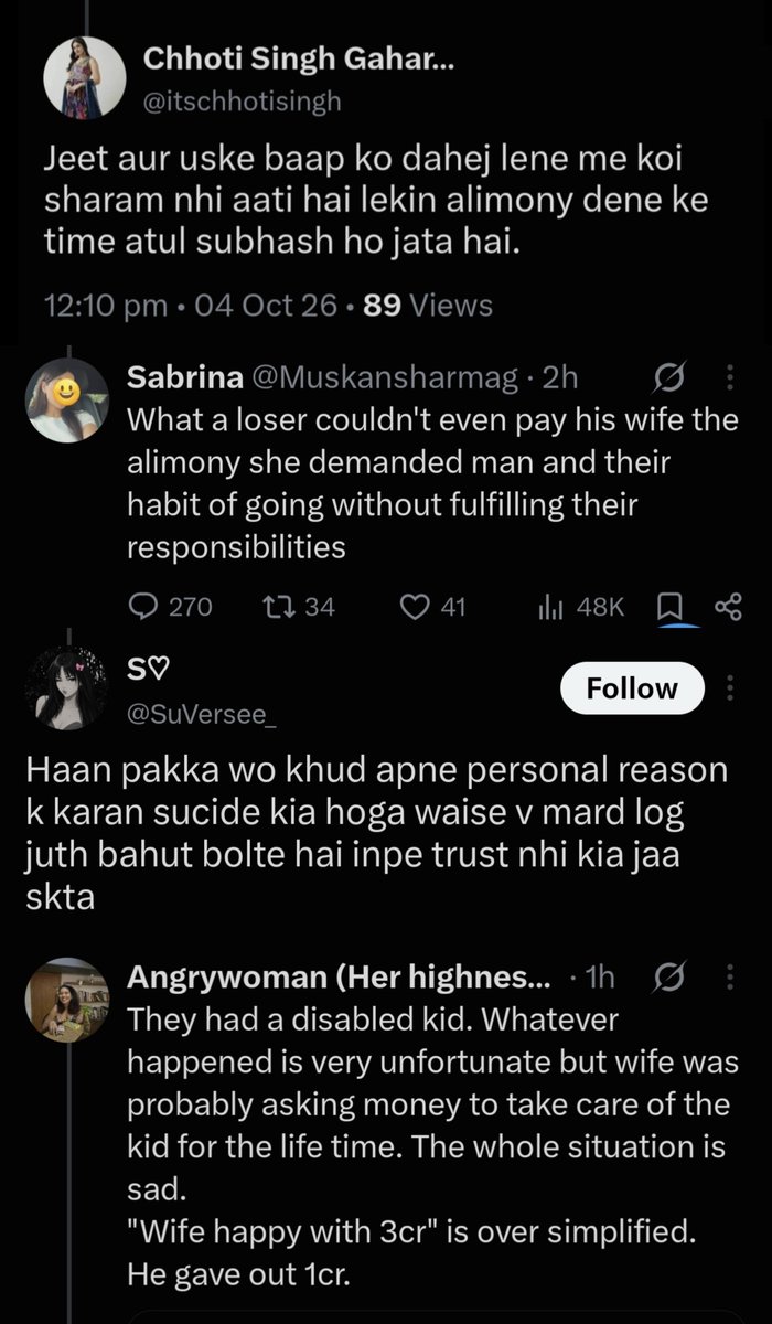 nightbeatsdrop's tweet photo. Indian women reaction to Sambhav Jain's suicide 🙂. https://t.co/TFxPM3ro1U