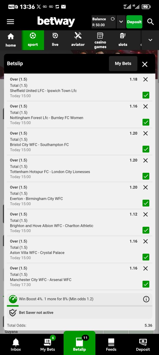 Simza2011's tweet photo. I just placed a bet with Betway. Tap here to copy my bet or search for this booking code in the Multi Bet betslip BW7751066C https://t.co/KkDNEOpaUe https://t.co/N4F0BQ3zo7