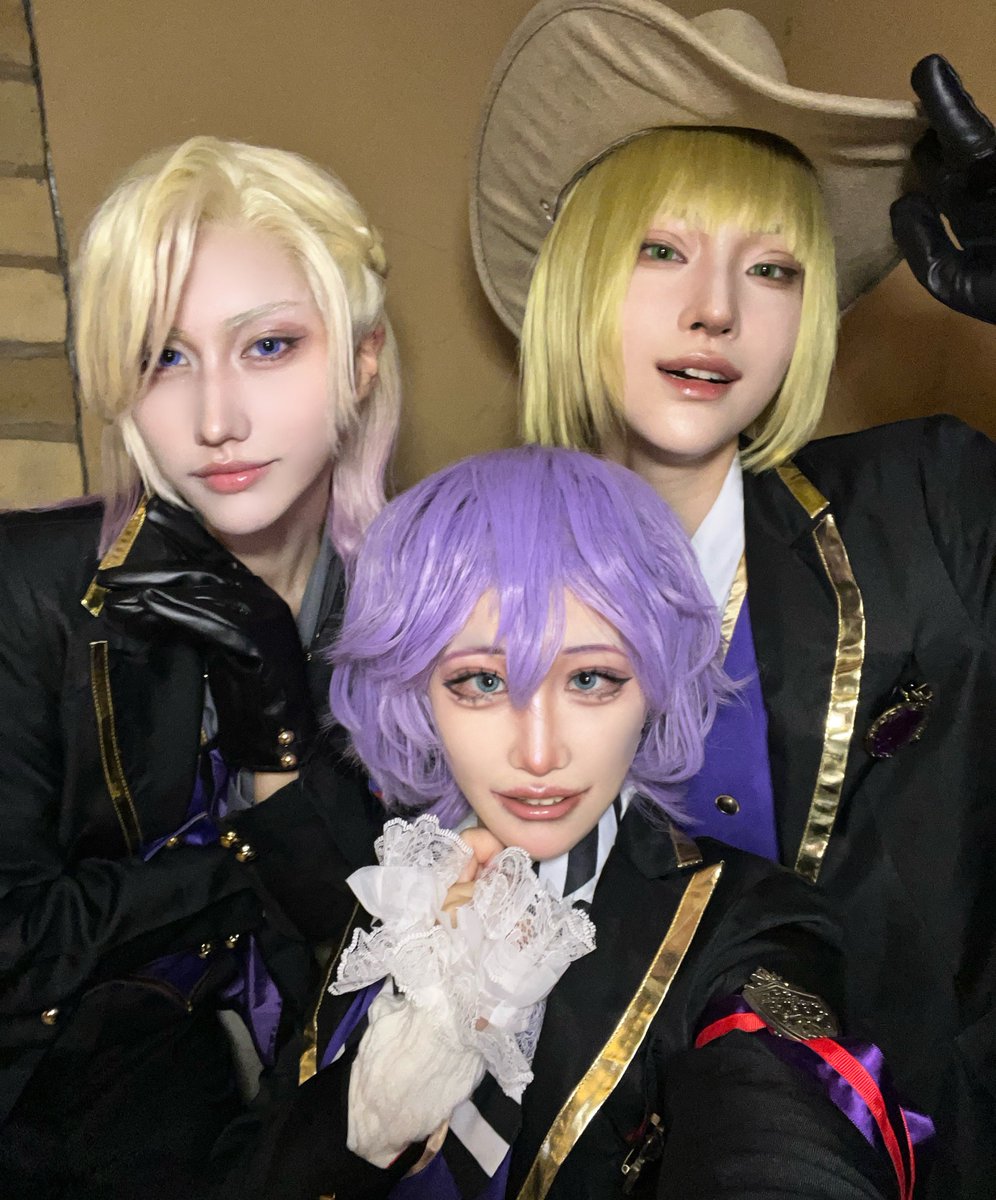 se_n__1107's tweet photo. ⚠︎Cos⚠︎ twst

離脱しました~~~!!
本当に楽しかったです🥲

👑@seto__cos_ 
🏹@naba_178 
🍎@se_n__1107 

#アコスタ岸和田カンカン https://t.co/pyl8ntovZg